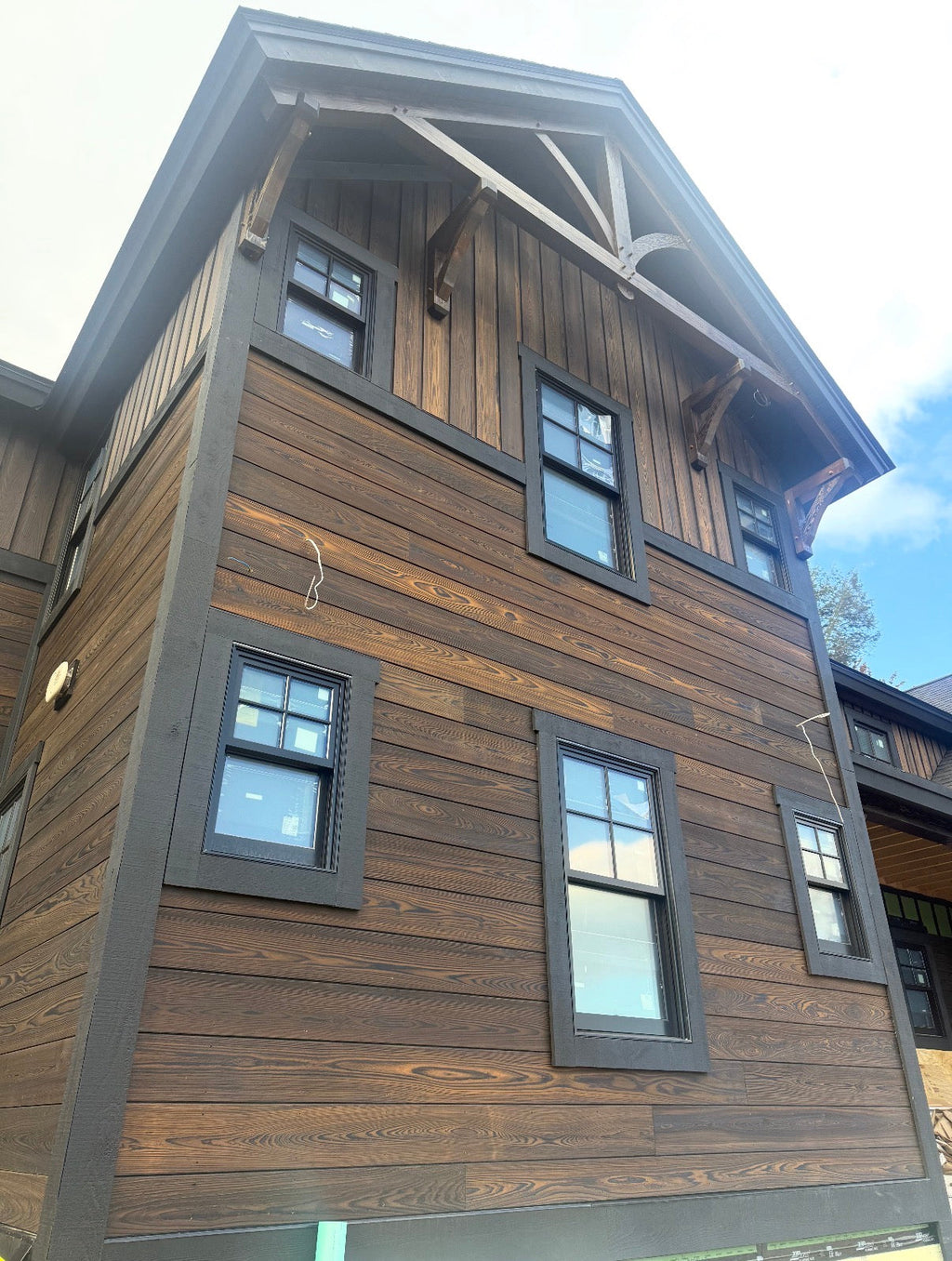 Cypress Siding with Shou Sugi Ban Finish: A WOCA Denmark x Cinder Wood Products Collaboration