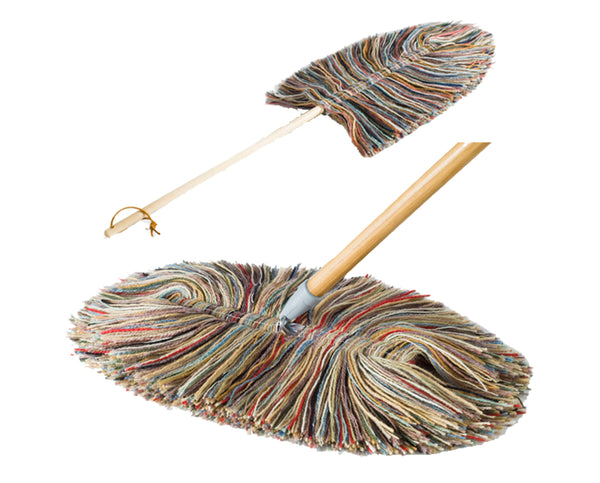 Big Wooly with Wooden Handle and Wool Hand Duster