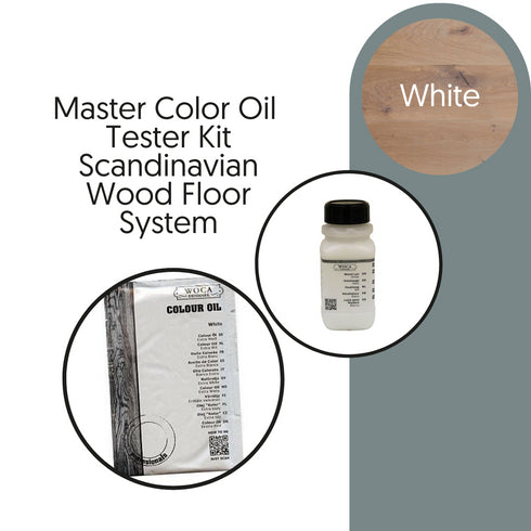 WOCA Master Color Oil Tester Kit - Scandinavian Wood Floor System