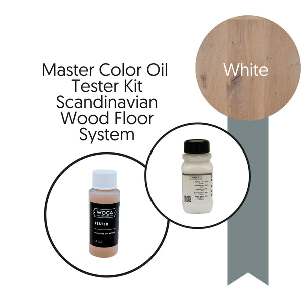 WOCA Master Color Oil Tester Kit - Scandinavian Wood Floor System