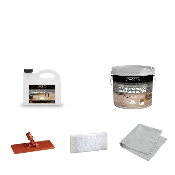 WOCA Maintenance Oil Kit with Doodlebug