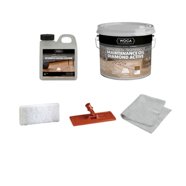 WOCA Maintenance Oil Kit with Doodlebug