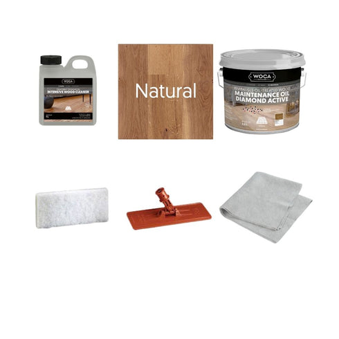 WOCA Maintenance Oil Kit with Doodlebug