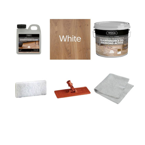 WOCA Maintenance Oil Kit with Doodlebug