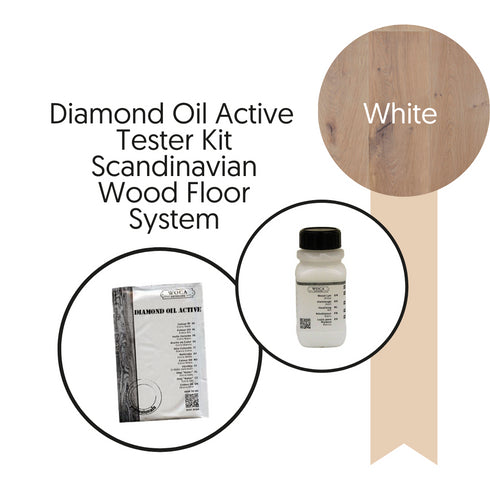 WOCA Diamond Oil Active Tester Kit - Scandinavian Wood Floor System