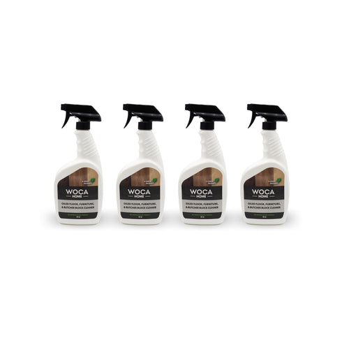 WOCA Home Butcher Block Cleaner 4 pack bundle