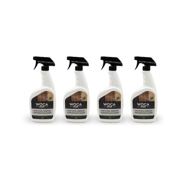 WOCA Home Butcher Block Cleaner 4 pack bundle