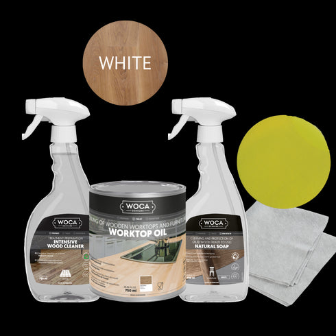 WOCA Worktop & Butcher Block Oil Kit