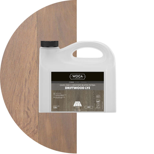 WOCA Driftwood Lye Grey with color swatch