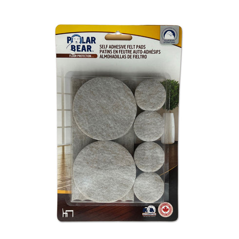 Polar Bear Felt Pads