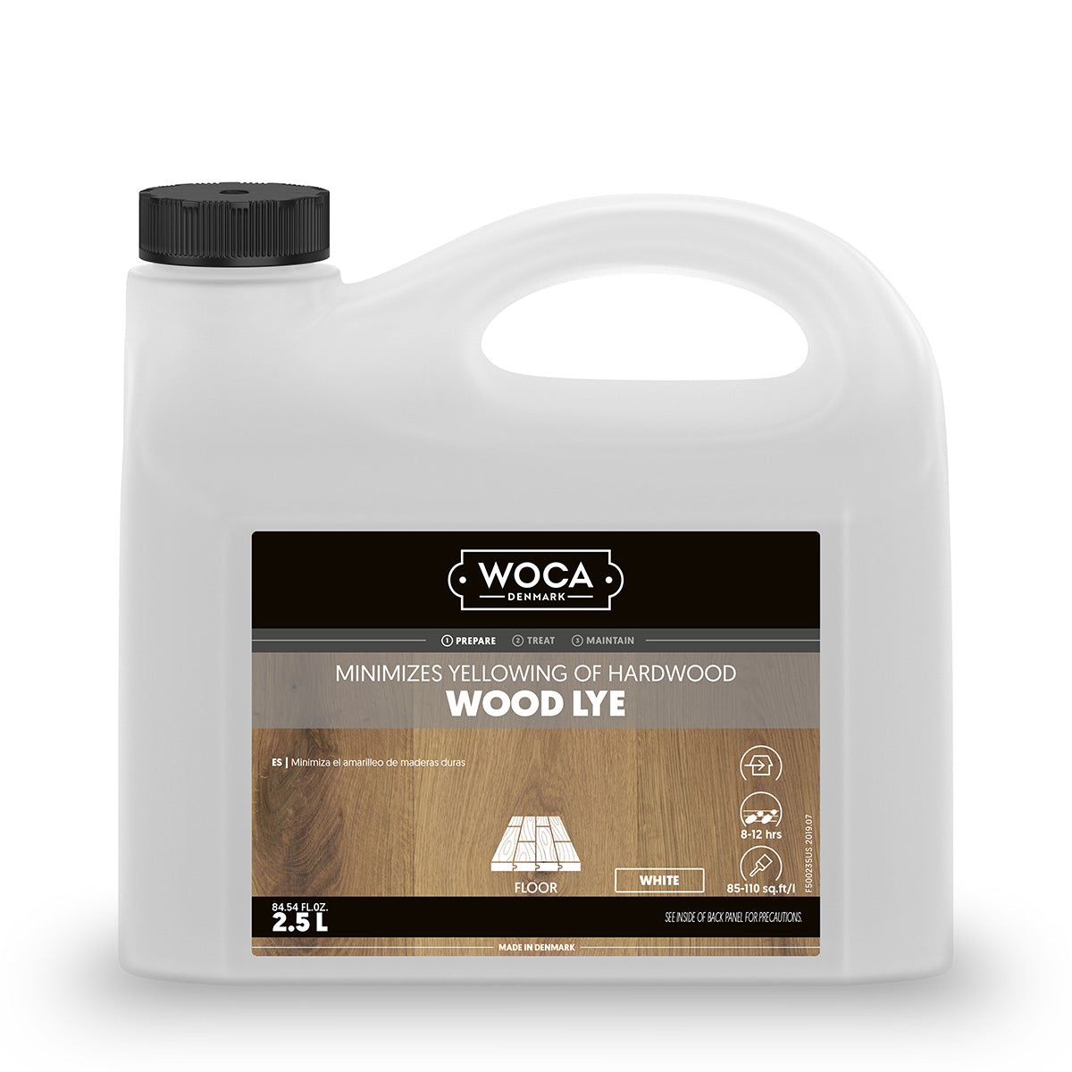 WOCA Wood Lye - White 2.5 Liter