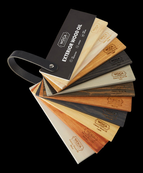 WOCA Exterior Oil Color Fan Deck