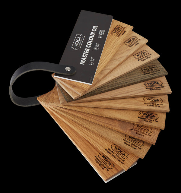 WOCA Master Color Oil Color Fan Deck