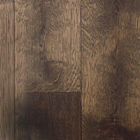 Diamond Oil Active - Carbon Black color swatch applied to European Oak.