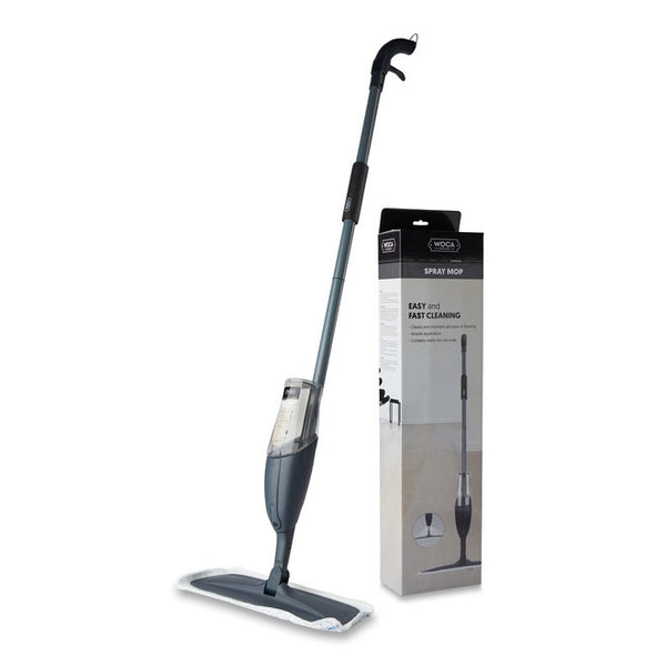 WOCA Spray Mop - Microfiber pad spray mop for all floor types.  Mop includes WOCA Natural Soap.