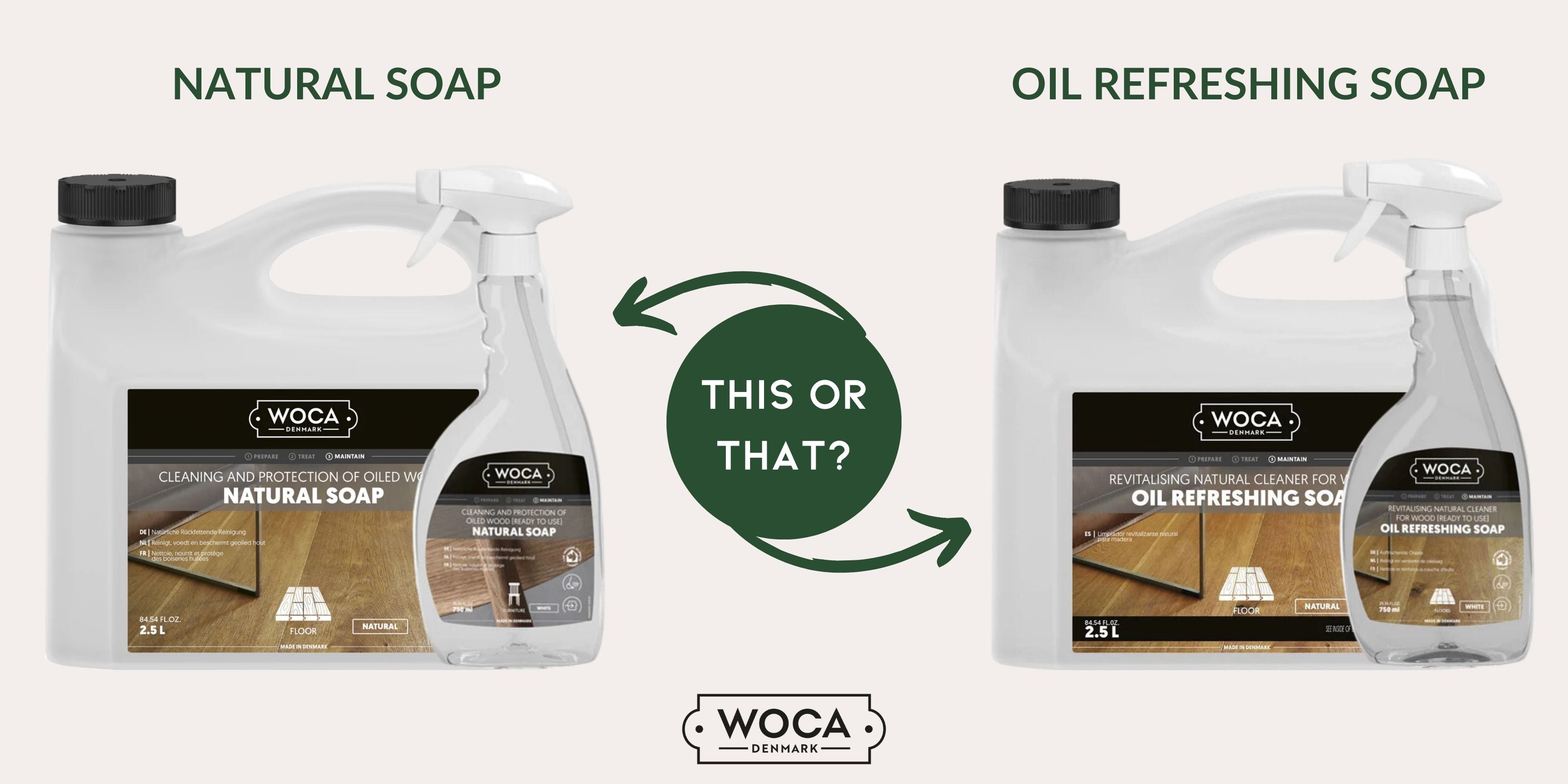 Differences between Oil Soap & Wood Soap 
