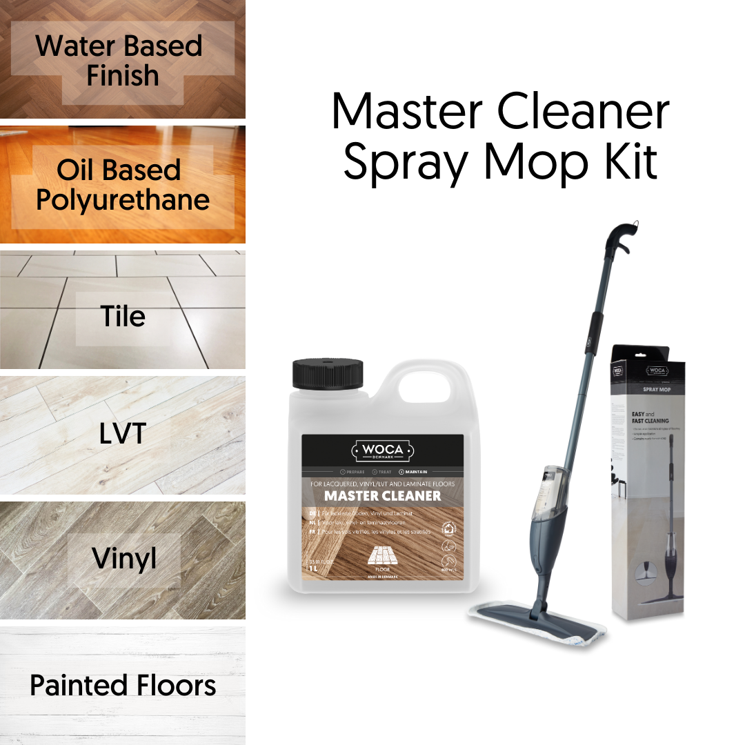 Small Space Cleaning Kit – Woca Woodcare