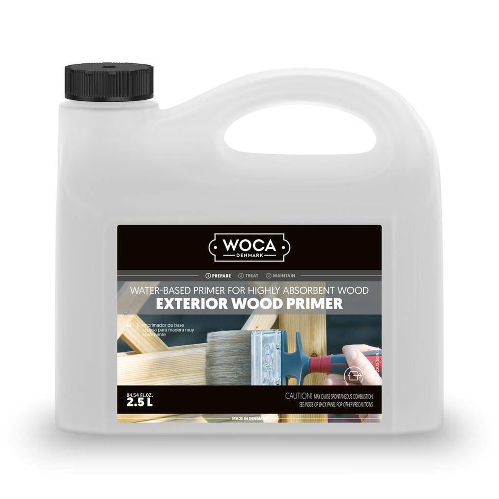 WaterBased Outdoor Primer WOCA Wood Care Natural Wood Care Woca Woodcare